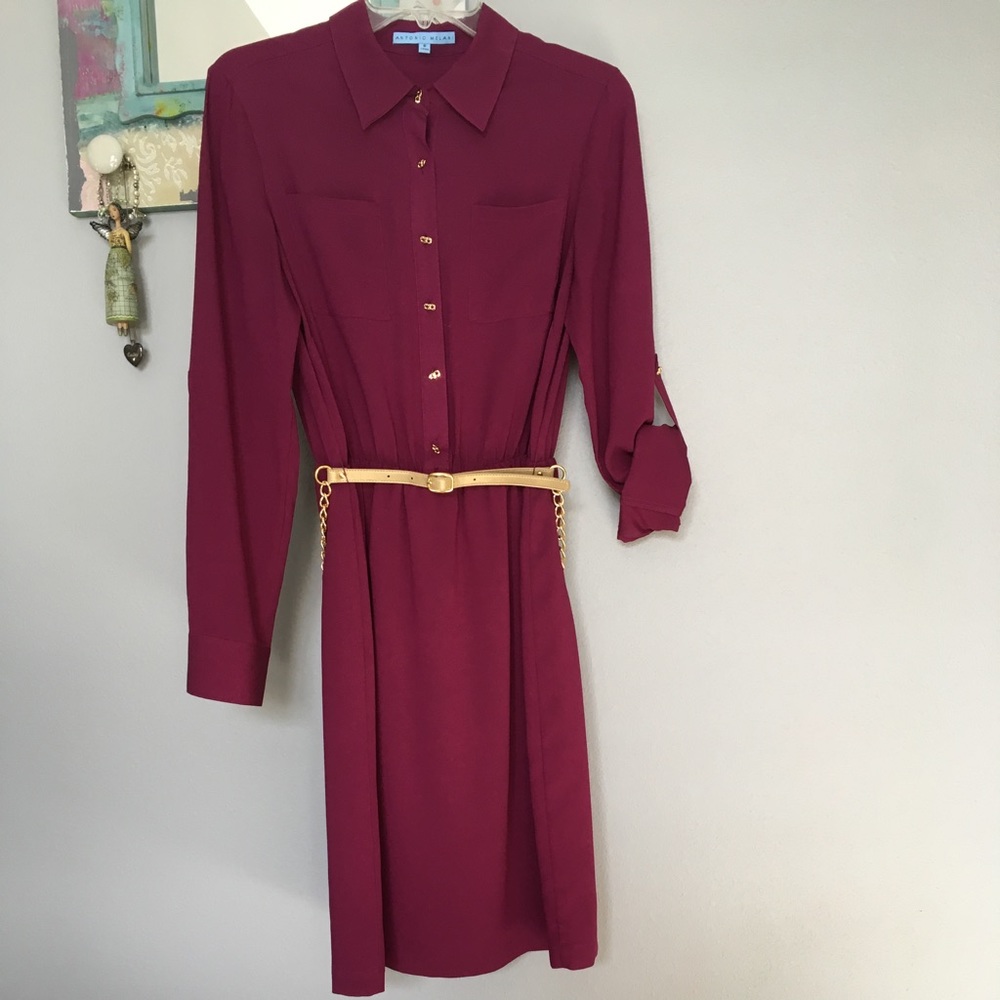 Antonio Melani Roll Tab Dress